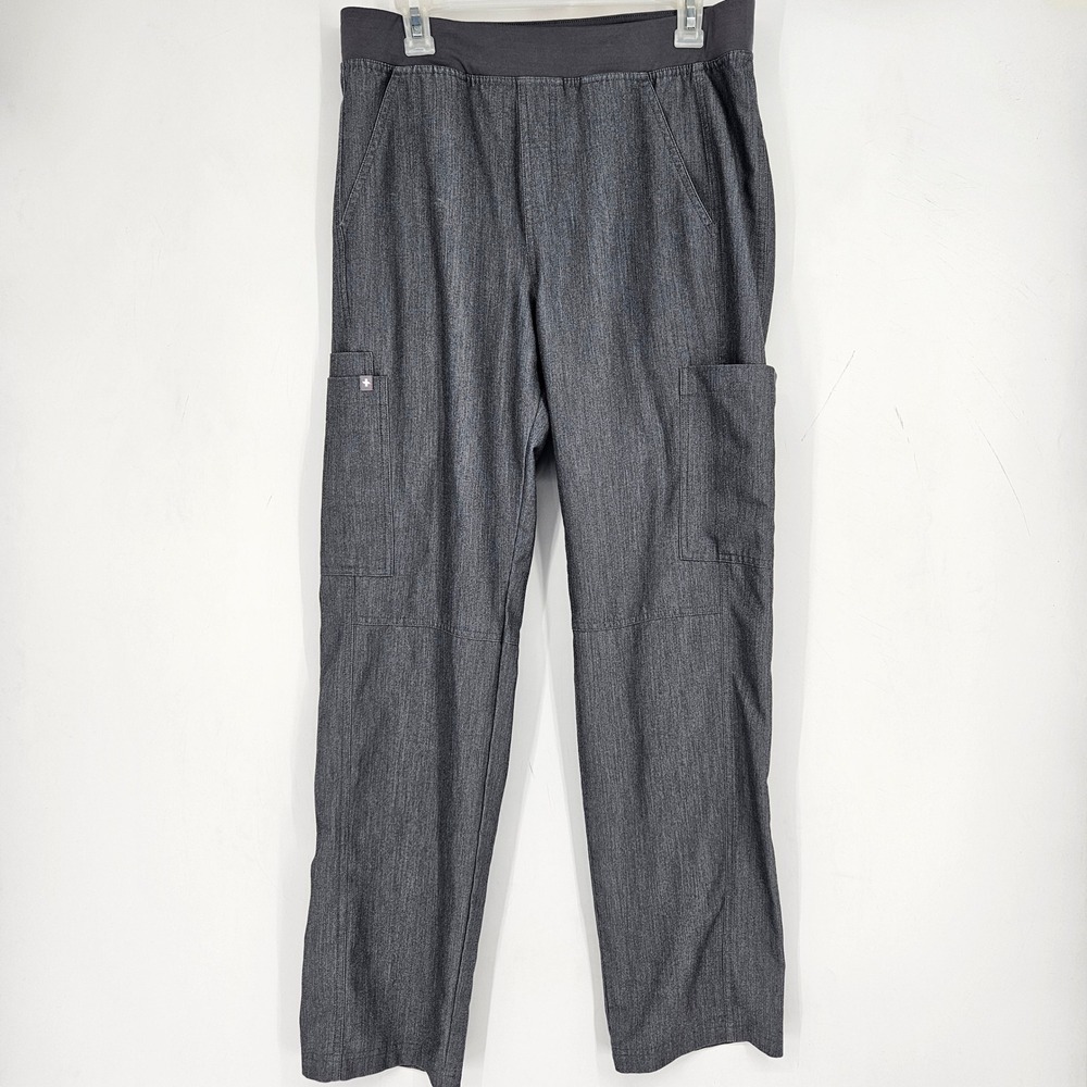 Figs Scrub Pants Mens Medium Axim Nurses Healthcare Uniforms‎ Graphite Gray
